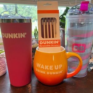 Dunkin Donuts Cups Drinkware